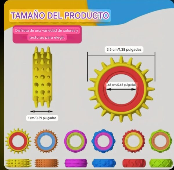 anillo giratorio sensorial