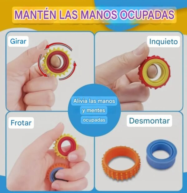 anillo giratorio sensorial